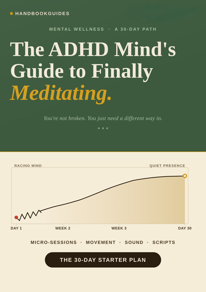 The ADHD Mind's Guide to Meditating