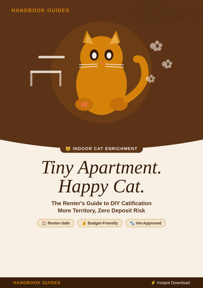 Tiny Apartment, Happy Cat.